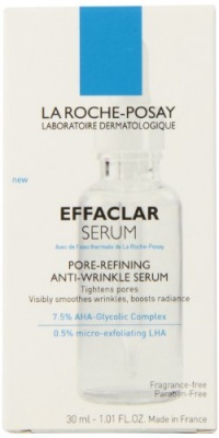 La Roche-Posay Effaclar Pore-Refining Anti-Wrinkle Serum, 1.01 Fluid Ounce