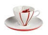 Mikasa Pure Red fine china espresso cup & saucer