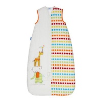 Grobag Baby Sleeping Bag 1.0 Tog, Dotty Day Out, 18-36 Months Grobag Baby Sleeping Bag 1.0 Tog, Dotty Day Out, 18-36 Months
