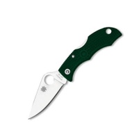 Spyderco Ladybug3 British Racing FRN Zdp189 Plain Edge Knife, Green Spyderco Ladybug3 British Racing FRN Zdp189 Plain Edge Knife, Green