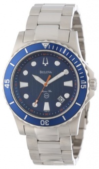 Bulova Men's 98B130 Marine Star Blue Dial Bracelet Watch Bulova Men's 98B130 Marine Star Blue Dial Bracelet Watch