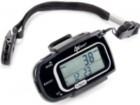 Ozeri 4x3razor Digital Pocket 3D Pedometer with Bosch Tri-Axis Technology from Germany, Black