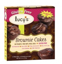 Lucy's Gluten Free Brownie Cakes, 8.2 Ounce Lucy's Gluten Free Brownie Cakes, 8.2 Ounce