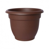 Fiskars 20-56312 12-Inch Ariana with Self-Watering Disk, Chocolate Fiskars 20-56312 12-Inch Ariana with Self-Watering Disk, Chocolate