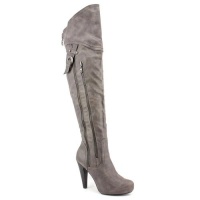 G by Guess Women's Vachela Over The Knee Boots in Dark Gray G by Guess Women's Vachela Over The Knee Boots in Dark Gray