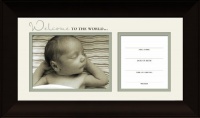 Havoc Gifts 4753-2 Hallway Photo Frame, Welcome to The World Havoc Gifts 4753-2 Hallway Photo Frame, Welcome to The World