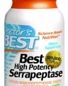 Doctor's Best High Potency Serrapeptase Vegetarian Capsules, 270 Count