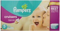 Pampers Cruisers Diapers Size 5 Economy Pack Plus 132 Count