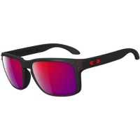 Oakley Holbrook Matte Black/Positive Red Iridium Sunglasses Oakley Holbrook Matte Black/Positive Red Iridium Sunglasses
