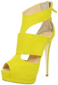 Giuseppe Zanotti Women's E30049 Peep-Toe Pump,Yellow,8 M US Giuseppe Zanotti Women's E30049 Peep-Toe Pump,Yellow,8 M US