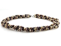 Balissima By Effy Collection Freshwater Multicolor (dyed) Pearl Necklace with Sterling Silver Lobster Clasp Balissima By Effy Collection Freshwater Multicolor (dyed) Pearl Necklace with Sterling Silver Lobster Clasp