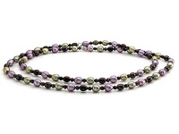 Balissima By Effy Collection Freshwater Multicolor (dyed) Pearl Necklace with Sterling Silver Lobster Clasp