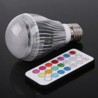 Colorful LED RGB 9W E27 Light Bulb Lamp with Remote Control Colorful LED RGB 9W E27 Light Bulb Lamp with Remote Control