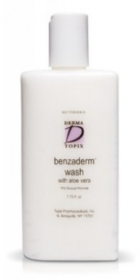 Topix Benzoyl Peroxide 10% Wash with Aloe Vera 7.75 oz. bottle Topix Benzoyl Peroxide 10% Wash with Aloe Vera 7.75 oz. bottle