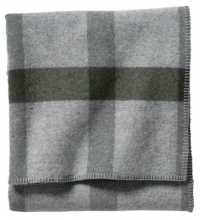 Pendleton Eco-Wise Easy Care Blanket, Twin, Grey/Juniper Plaid Pendleton Eco-Wise Easy Care Blanket, Twin, Grey/Juniper Plaid