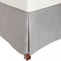 Calvin Klein Lilacs Small Diamond Queen Bedskirt Ash