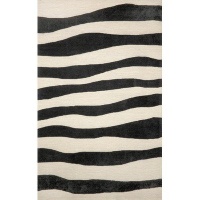 Liora Manne Spello Wavey Stripe Black Outdoor Rug 8'3 x 11'6 Liora Manne Spello Wavey Stripe Black Outdoor Rug 8'3 x 11'6