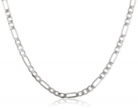 14k Gold Men's 3.15mm Figaro Chain Necklace, 24 14k Gold Men's 3.15mm Figaro Chain Necklace, 24