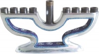 Menorah 9-branch to Celebrate Hanukkah! 8l X 1.75w X 4.25h Menorah 9-branch to Celebrate Hanukkah! 8l X 1.75w X 4.25h