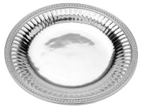Wilton Armetale Flutes and Pearls Tray, Round, 13-1/2-Inch Wilton Armetale Flutes and Pearls Tray, Round, 13-1/2-Inch