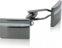 Mother of Pearl Gun Metal Tone Cufflinks by Cuff-Daddy Mother of Pearl Gun Metal Tone Cufflinks by Cuff-Daddy