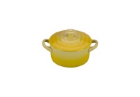Le Creuset Stoneware Petite Round Casserole, 8-Ounce, Soleil Le Creuset Stoneware Petite Round Casserole, 8-Ounce, Soleil