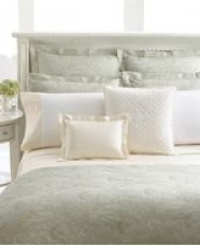 Ralph Lauren Suite King Sham Pale Sage Green Paisley 20 x 36 Ralph Lauren Suite King Sham Pale Sage Green Paisley 20 x 36