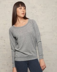 Alternative Women's Slouchy Pullover Sweater, True Navy, Small Alternative Women's Slouchy Pullover Sweater, True Navy, Small