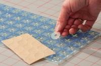 Grace Company TrueCut Non Slip Ruler Grips-Transparent 15/Pkg. Grace Company TrueCut Non Slip Ruler Grips-Transparent 15/Pkg.