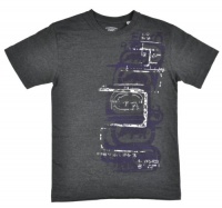 Ecko Unltd Big Boys Charcoal Heather Crewneck T-Shirt (L (14/16)) Ecko Unltd Big Boys Charcoal Heather Crewneck T-Shirt (L (14/16))