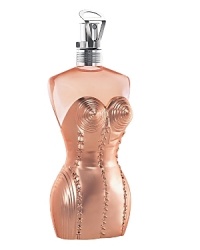 Jean Paul Gaultier pays homage to woman with his unique floral oriental scent, which comes in a sensuously curved bottle, a womans body in a corset. Jean Paul Gaultier Classique is a floral oriental composed of top notes of rose and star aniseed, heart notes of iris, orchid and orange blossom, and base notes of vanilla and woody amber Jean Paul Gaultier pays homage to woman with his unique floral oriental scent, which comes in a sensuously curved bottle, a womans body in a corset. Jean Paul Gaultier Classique is a floral oriental composed of top notes of rose and star aniseed, heart notes of iris, orchid and orange blossom, and base notes of vanilla and woody amber