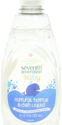 Seventh Generation Baby Bottle and Dish Liquid, 11 Fluid Ounce Seventh Generation Baby Bottle and Dish Liquid, 11 Fluid Ounce