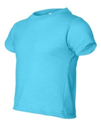 Rabbit Skins 5.5 oz Toddler Short-Sleeve T-Shirt, 2T, Aqua Rabbit Skins 5.5 oz Toddler Short-Sleeve T-Shirt, 2T, Aqua