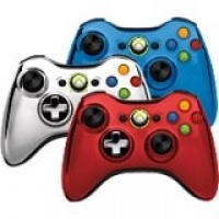 Xbox 360 Wireless Controller - Chrome Silver Xbox 360 Wireless Controller - Chrome Silver