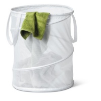 Honey-Can-Do HMP-01262 Pop-Up Mesh Spiral Hamper, Medium, White Honey-Can-Do HMP-01262 Pop-Up Mesh Spiral Hamper, Medium, White