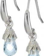 Sterling Silver Briolette Dangle Earrings