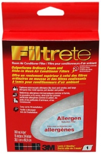 3M Filtrete Air Conditioner Filter, 15-Inch by 24-Inch (9808-12) 3M Filtrete Air Conditioner Filter, 15-Inch by 24-Inch (9808-12)