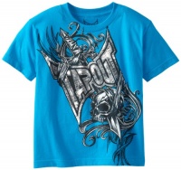Tapout Boys 8-20 Traditions Short Sleeve Tee, Turquoise, Small 8 Tapout Boys 8-20 Traditions Short Sleeve Tee, Turquoise, Small 8