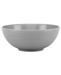 Elegance comes easy with the Fair Harbor serving bowl. Durable stoneware in an oyster-gray hue is half glazed, half matte and totally timeless. From the kate spade new york dinnerware collection. Elegance comes easy with the Fair Harbor serving bowl. Durable stoneware in an oyster-gray hue is half glazed, half matte and totally timeless. From the kate spade new york dinnerware collection.