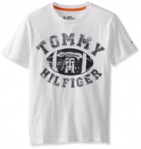 Tommy Hilfiger Boys 8-20 Short Sleeve Buster Tee, White, X-Large Tommy Hilfiger Boys 8-20 Short Sleeve Buster Tee, White, X-Large