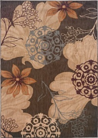 Sphinx Oriental Weavers Palermo Area Rug 2870B 6'7x 9'6 Brown Sphinx Oriental Weavers Palermo Area Rug 2870B 6'7x 9'6 Brown
