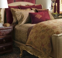 Lauren By Ralph Lauren Venetian Court European Pillow Sham - Burgundy Lauren By Ralph Lauren Venetian Court European Pillow Sham - Burgundy