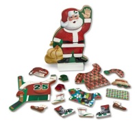 Melissa & Doug Santa Magnetic Dress-Up Melissa & Doug Santa Magnetic Dress-Up