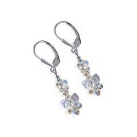 SCER121 Sterling Silver Bewitch Butterfly Crystal Earrings Made with Swarovski Elements SCER121 Sterling Silver Bewitch Butterfly Crystal Earrings Made with Swarovski Elements