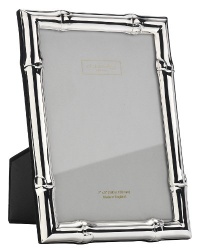 Addison Ross, Photo Frame, 5x7 , Silver Plate Bamboo, 5 x 7 Inches Addison Ross, Photo Frame, 5x7 , Silver Plate Bamboo, 5 x 7 Inches