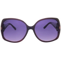 Women's Floral Print Temples Oversized Sunglasses, UV Protection Women's Floral Print Temples Oversized Sunglasses, UV Protection