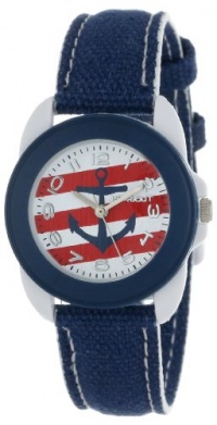 Sprout Unisex ST/1051WTBL Corn Resin Case Nautical Theme Dial Blue Cotton Strap Watch Sprout Unisex ST/1051WTBL Corn Resin Case Nautical Theme Dial Blue Cotton Strap Watch