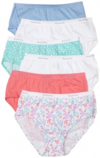 Fruit of the Loom Women's 6-Pack Cotton Low Rise Brief Panties Fruit of the Loom Women's 6-Pack Cotton Low Rise Brief Panties