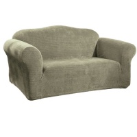Sure Fit Stretch Royal Diamond 1-Piece Loveseat Slipcover, Sage Sure Fit Stretch Royal Diamond 1-Piece Loveseat Slipcover, Sage