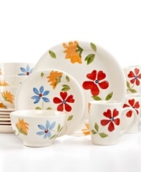 The Christmas Boutique Sevilla Gardens 16 Piece Dinnerware Set The Christmas Boutique Sevilla Gardens 16 Piece Dinnerware Set